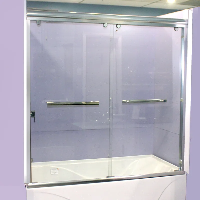 60" Framed Bathtub Shower Doors