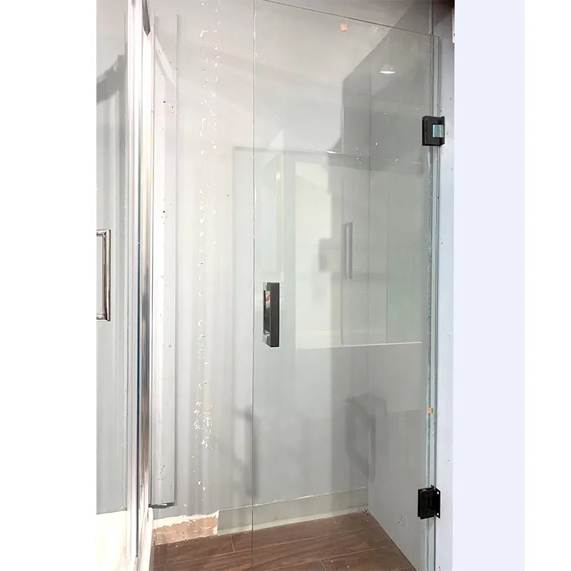 24" Frameless Pivoting Shower Door(10mm)