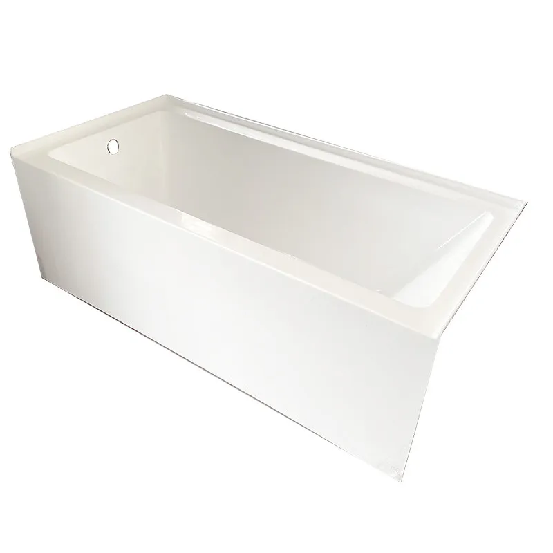 Vedeau Aquaseren 60" x 30" Non-slip Acrylic Bathtub in White