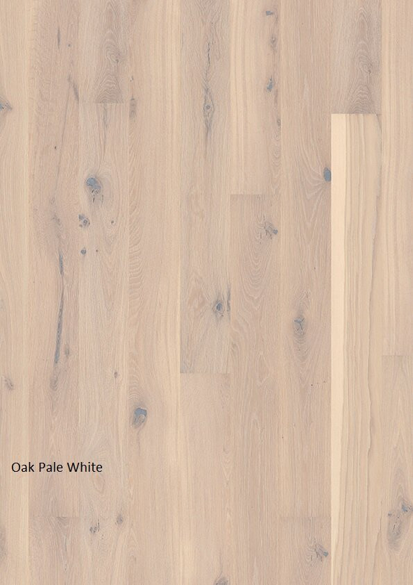 white oak hardwood flooring Oak Pale White Wirebrushed White Oak Click Engineered Hardwood Flooring | Floors & Baths Pro's