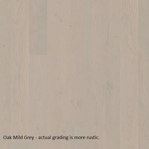 5-7/16" Oak Mild Grey Wirebrushed White Oak Click Engineered Hardwood Flooring 