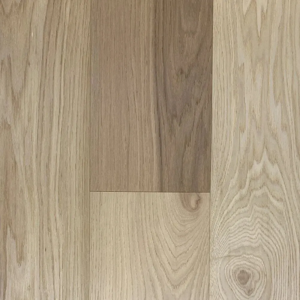 Baywood Wirebrushed Hickory Click Engineered Hardwood Flooring