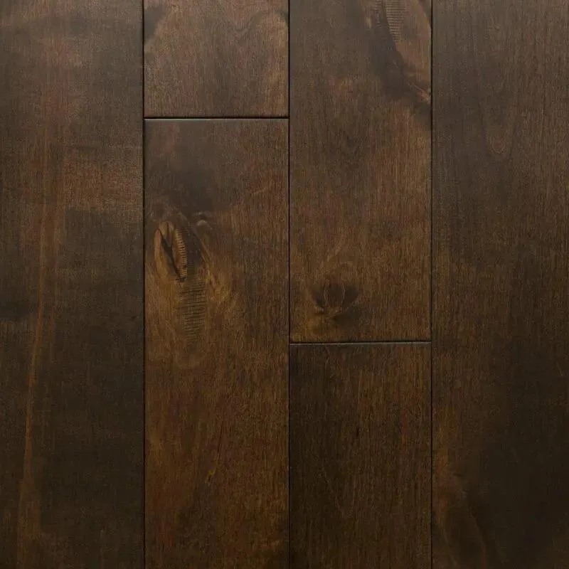 Picture of Solid Prefinished Dark Mocha Solid Hardwood Flooring sold online or in-store at floor & bath pro's