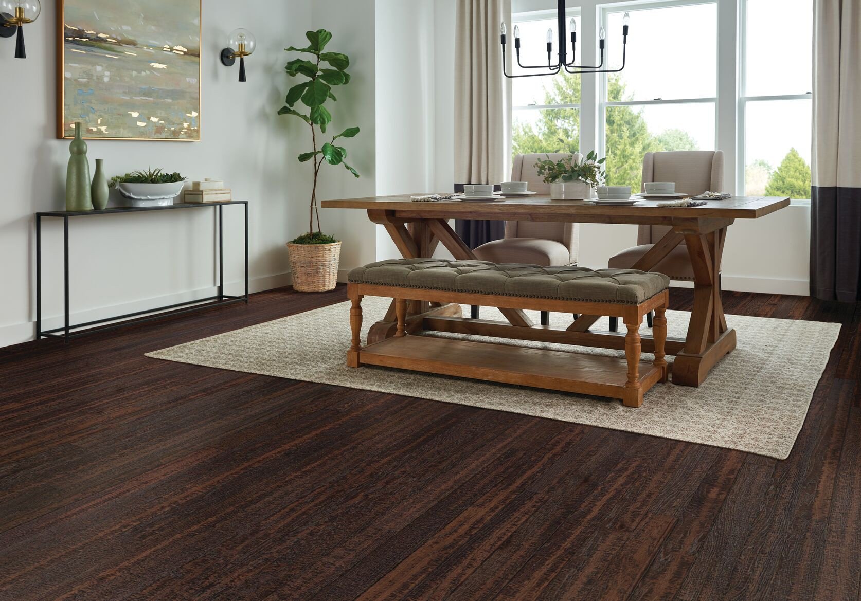 Bruce Farmhouse 3-1/4" Hickory Engineered Hardwood Flooring | Floors & Baths Pro's