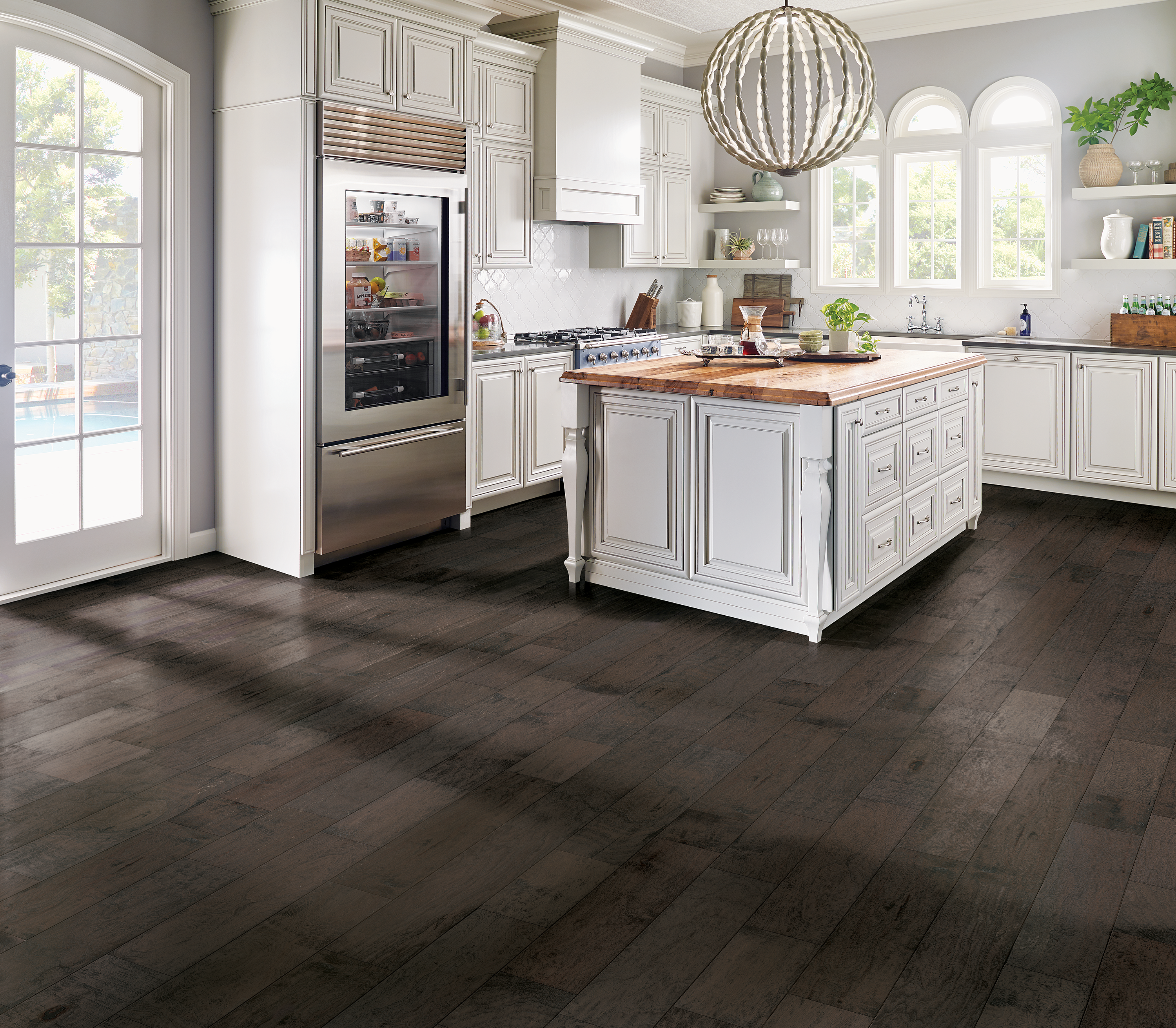 Bruce Flagstone 6-1/2" Hickory Engineered Hardwood Flooring | Floors & Baths Pro's