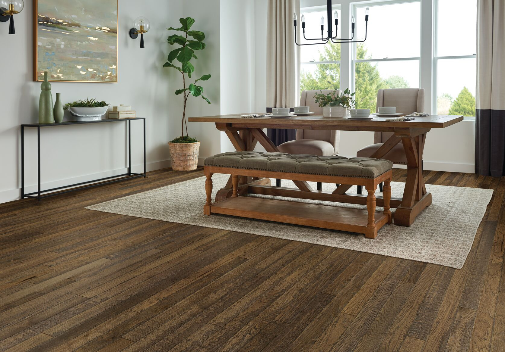 Bruce Homestead 3-1/4" Hickory Engineered Hardwood Flooring | Floors & Baths Pro's