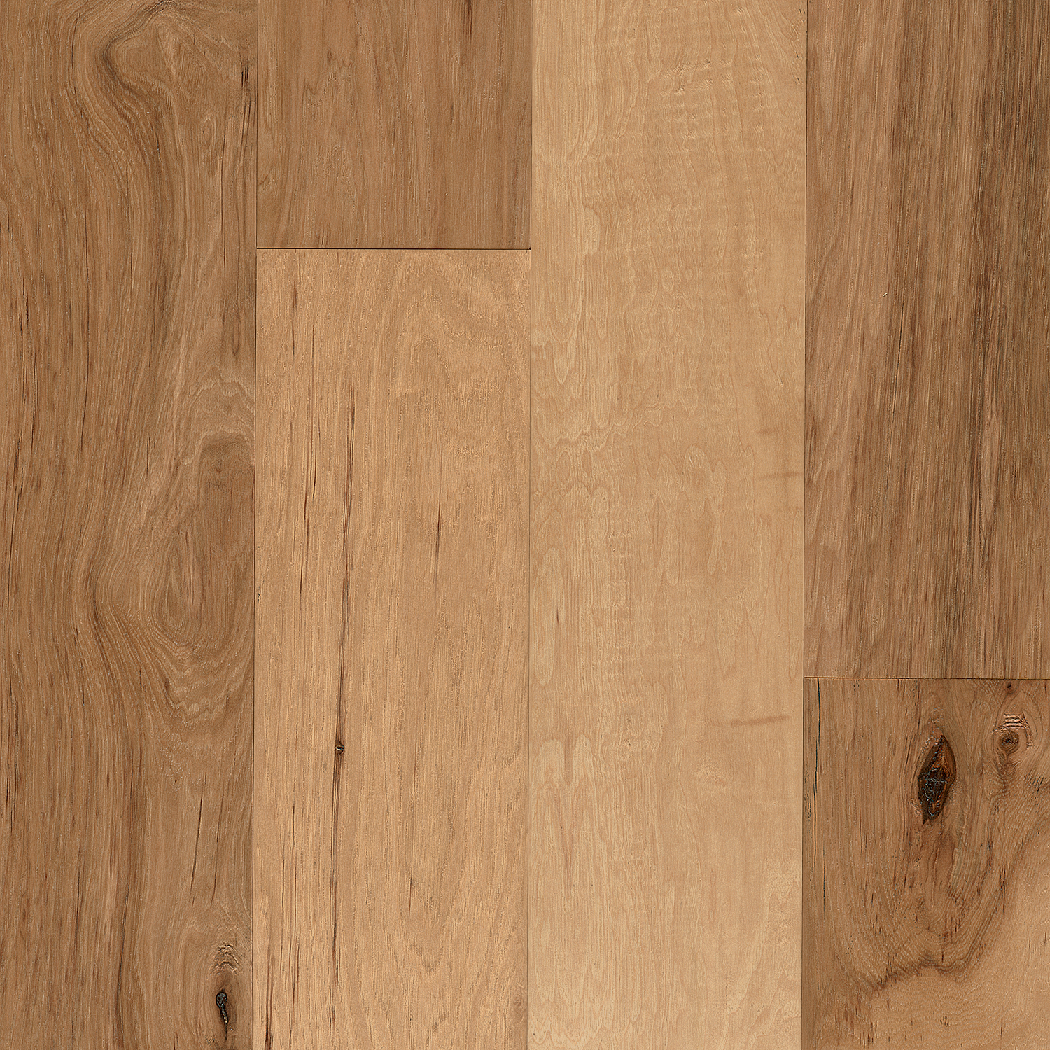 Bruce Natural 6-1/2" Hickory Engineered Hardwood Flooring | Floors & Baths Pro's