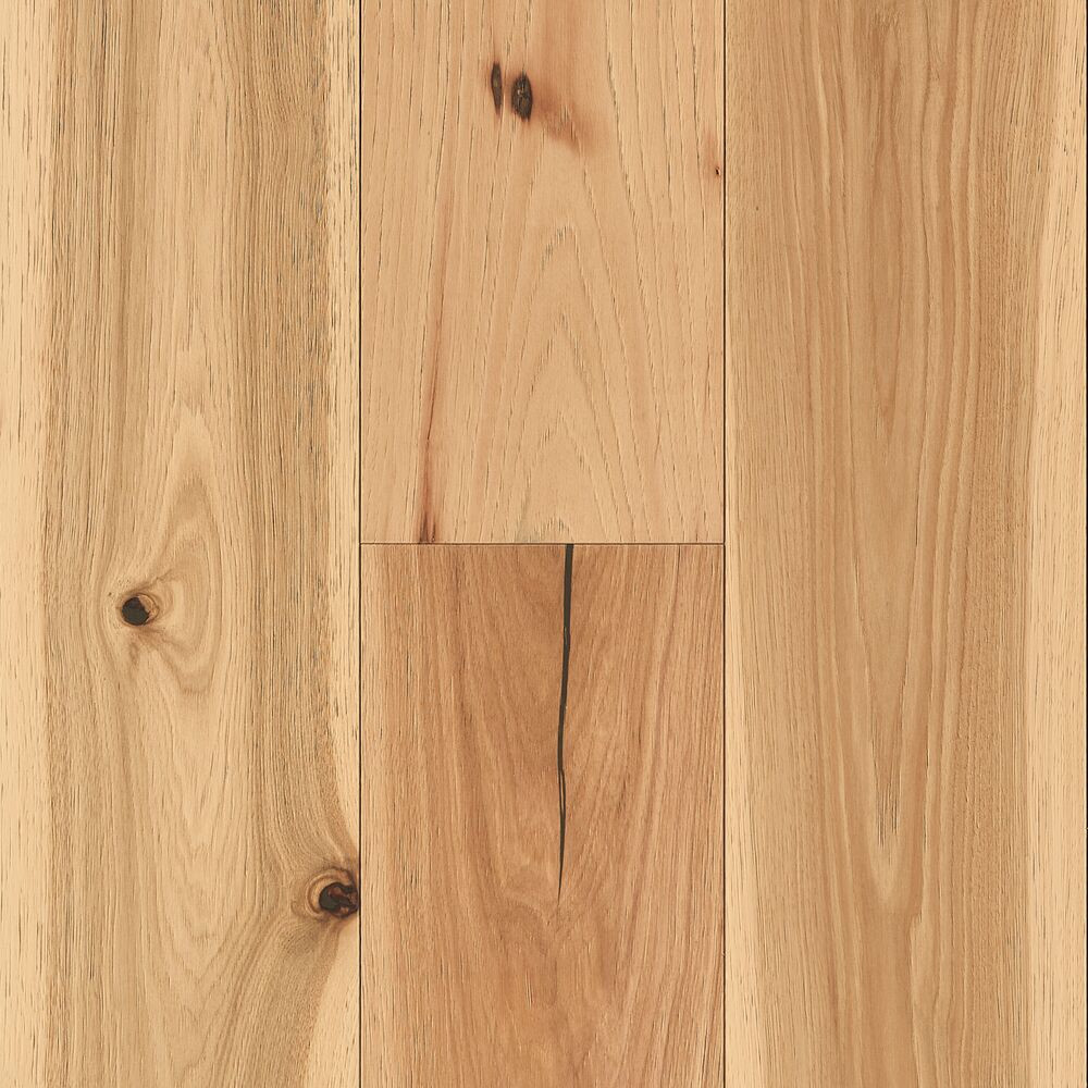 Bruce Natural Hickory 7-7/16" Hickory Engineered Hardwood Flooring | Floors & Baths Pro's