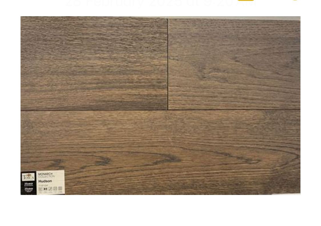 engineered hardwood clearance 5"x3/4" Hudson White Oak Tosca Engineered Hardwood Flooring | Floors & Baths Pro's