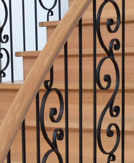 Wrought Iron Balustrade Staircase's Renovations in (GTA) Toronto, Missisauga, Brampton, Ottawa and Vancouver